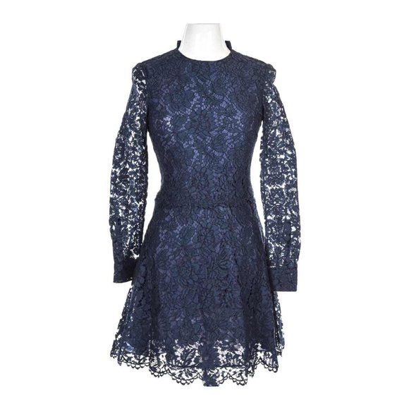 Valentino Fit & Flare N/A Navy